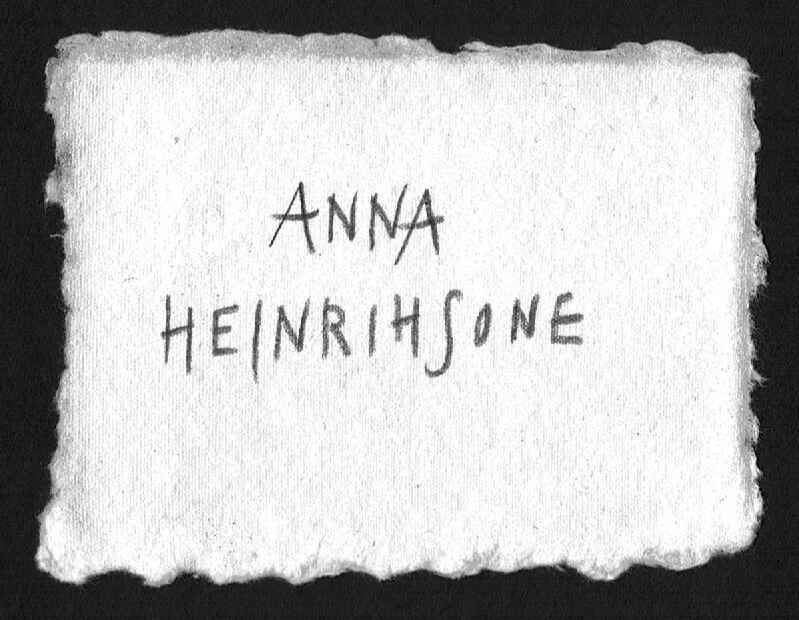 Anna Heinrihsone - logo