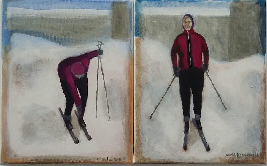 Anna Heinrihsone - Slēpotāja